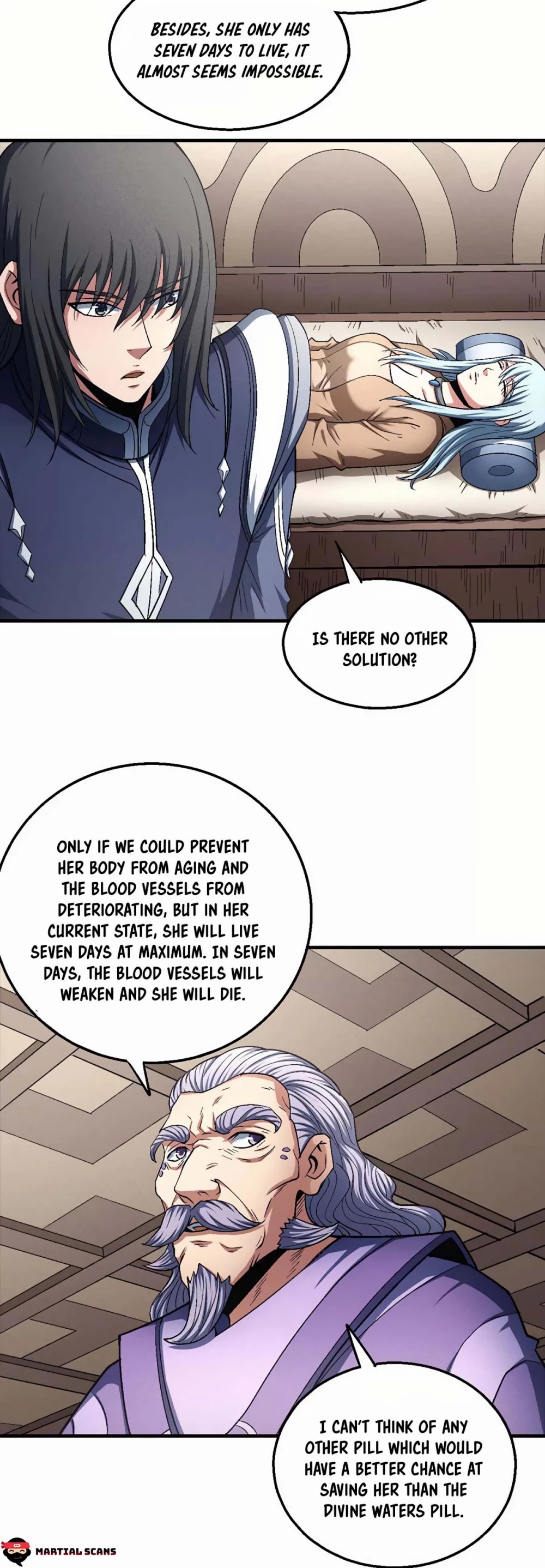 God of Martial Arts Chapter 130.3 page 12 - Chapter 130.3: I don’t want to see you suffer!