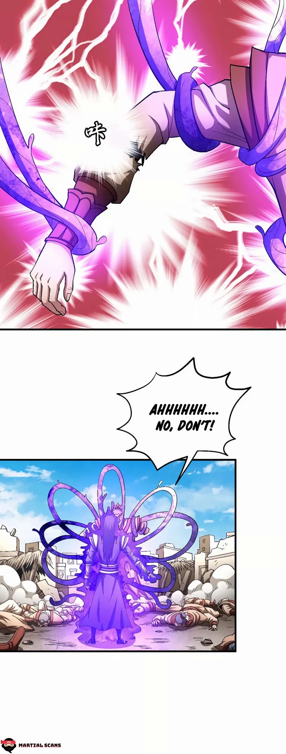 God of Martial Arts Chapter 130.3 page 2 - Chapter 130.3: I don’t want to see you suffer!