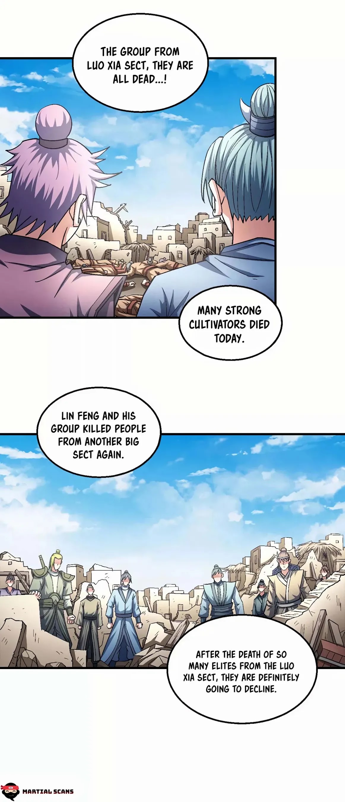 God of Martial Arts Chapter 130.3 page 8 - Chapter 130.3: I don’t want to see you suffer!