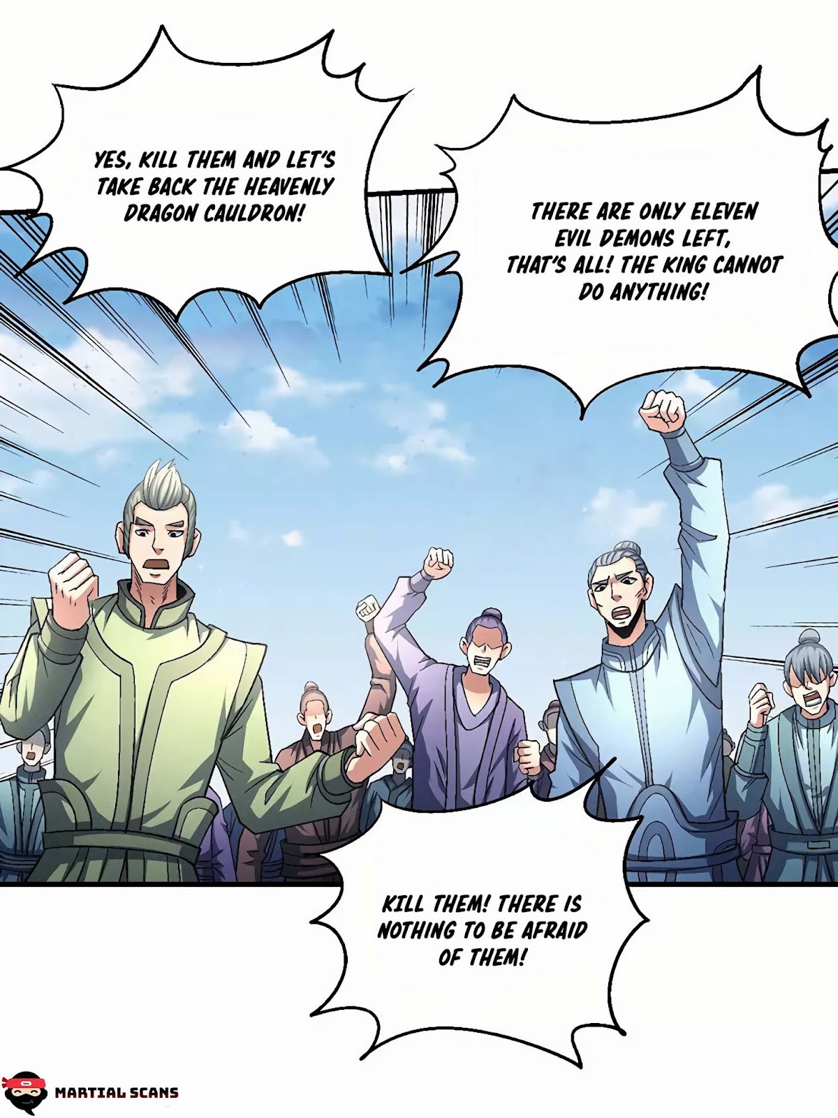 God of Martial Arts Chapter 133.1 page 6 - Chapter 133.1