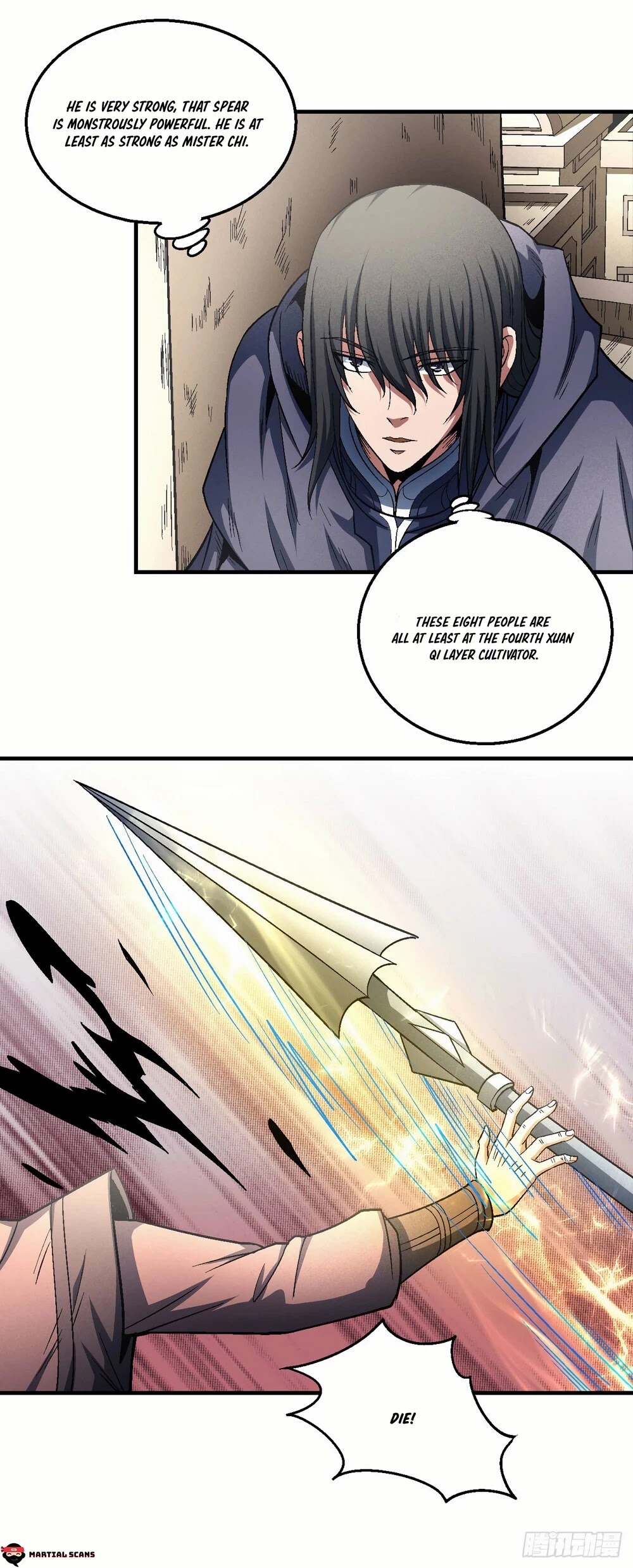 God of Martial Arts Chapter 133.3 page 3 - Chapter 133.3: The Impermanence of Life