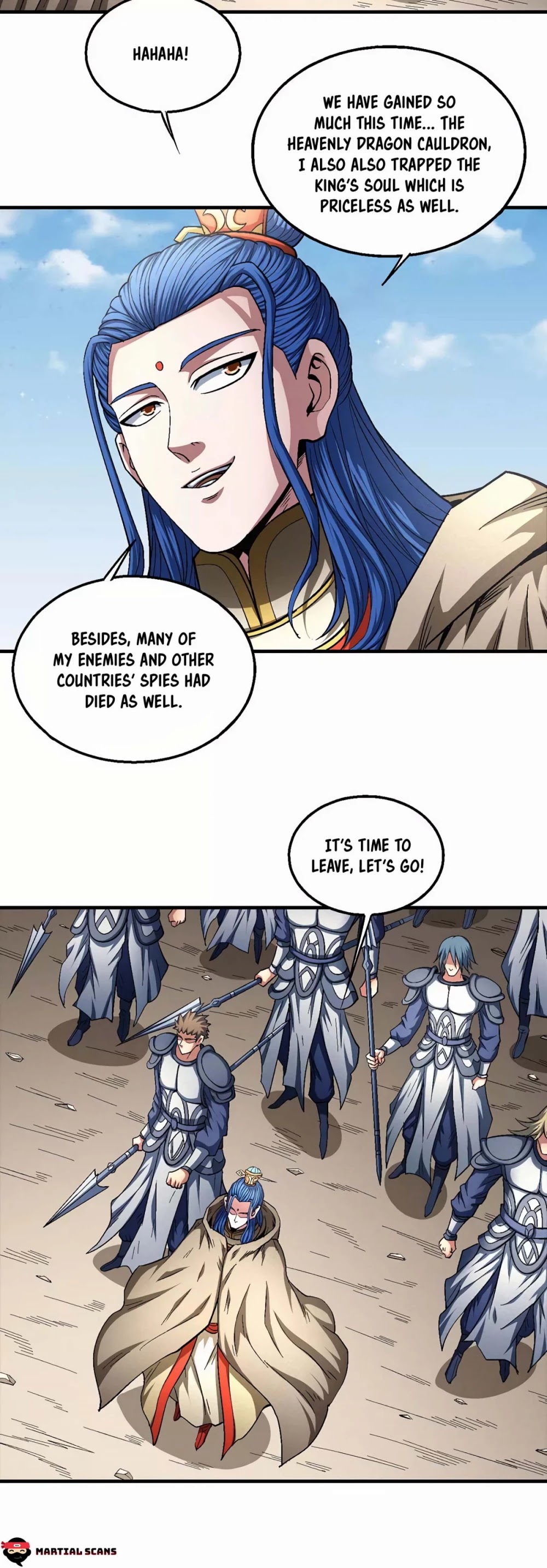 God of Martial Arts Chapter 134.2 page 15 - Chapter 134.2: The Emotionless Sword
