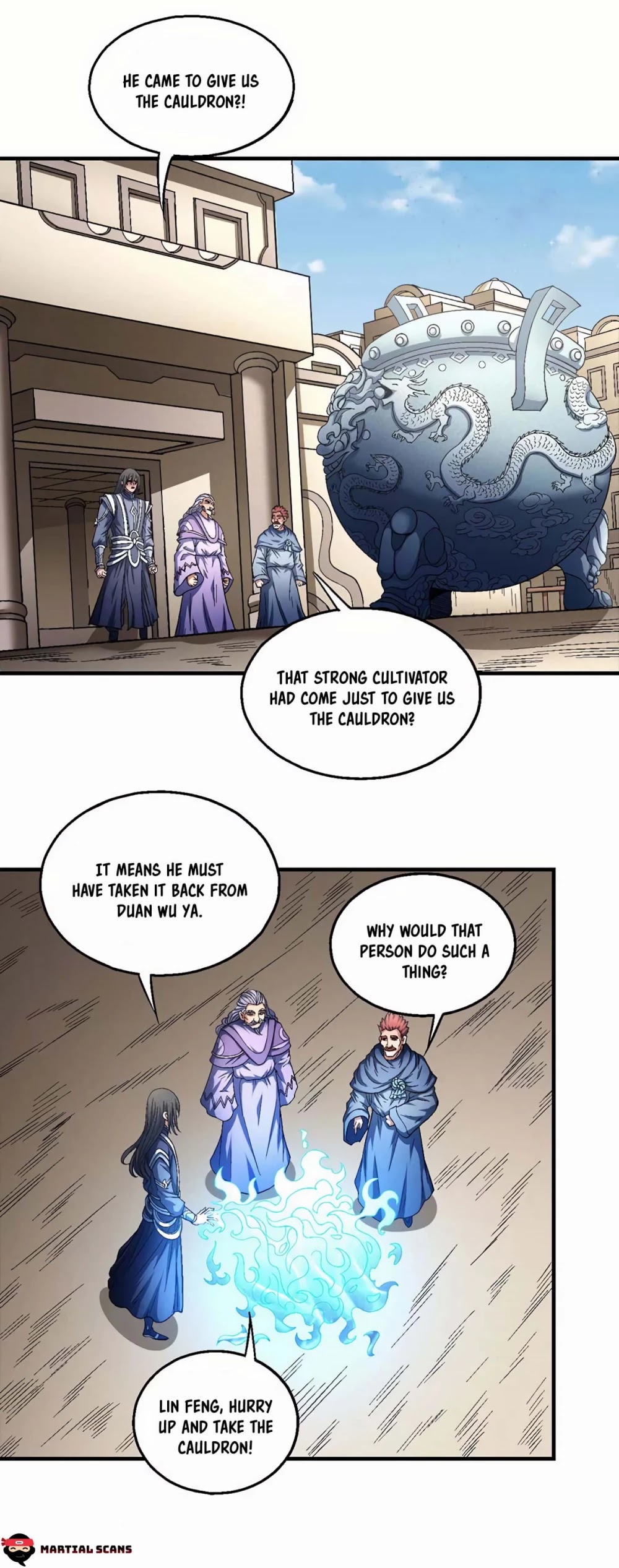 God of Martial Arts Chapter 134.3 page 17 - Chapter 134.3: Unknown Benefactor