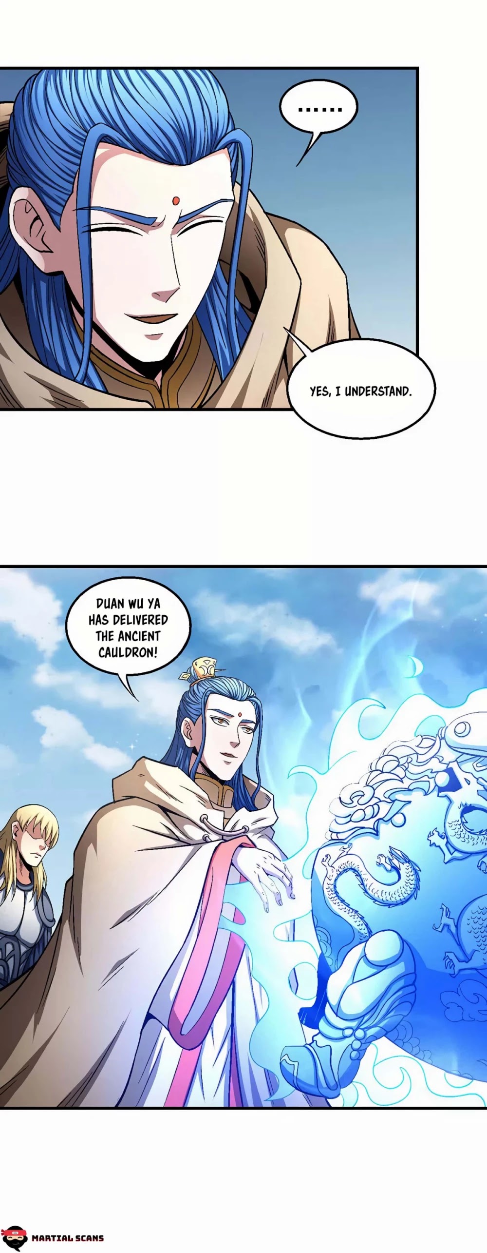 God of Martial Arts Chapter 134.3 page 2 - Chapter 134.3: Unknown Benefactor