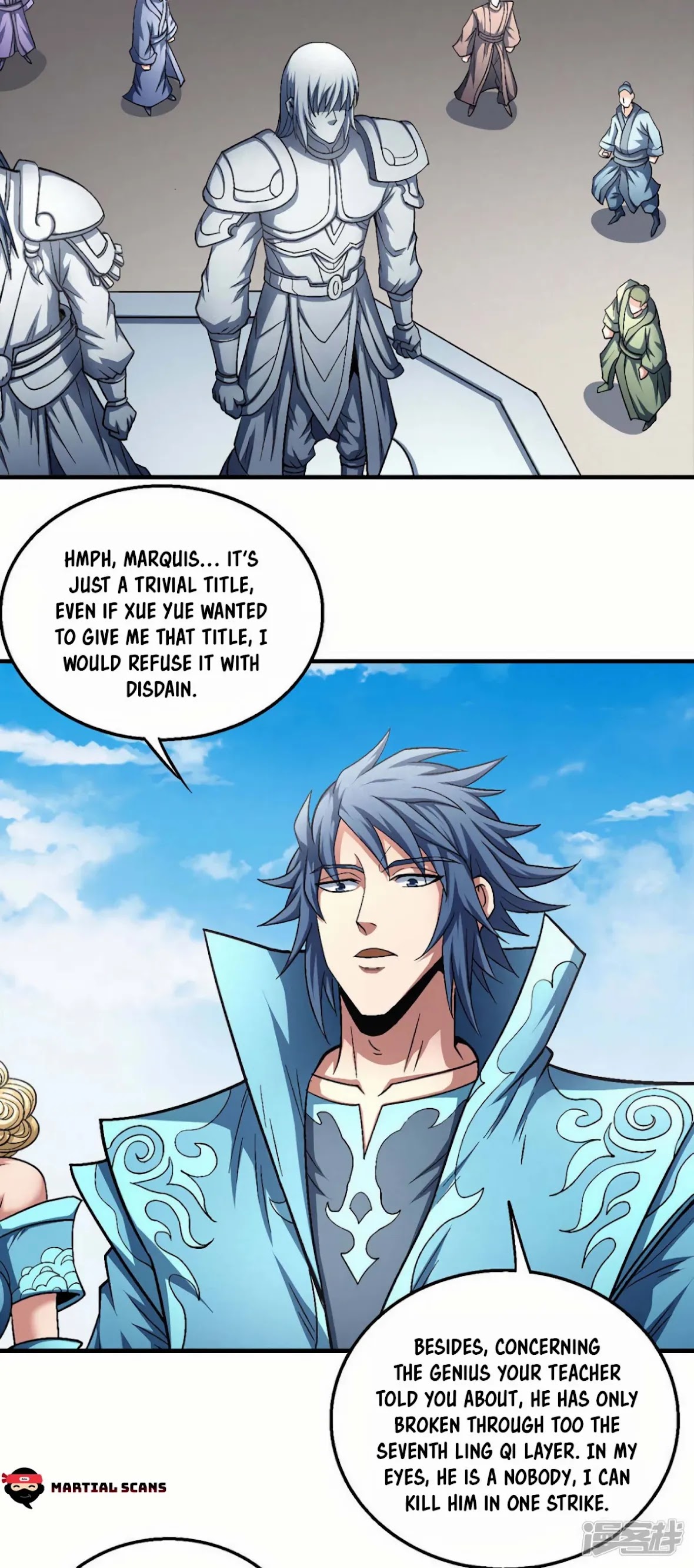 God of Martial Arts Chapter 135.1 page 10 - Chapter 135.1: Ling Tian
