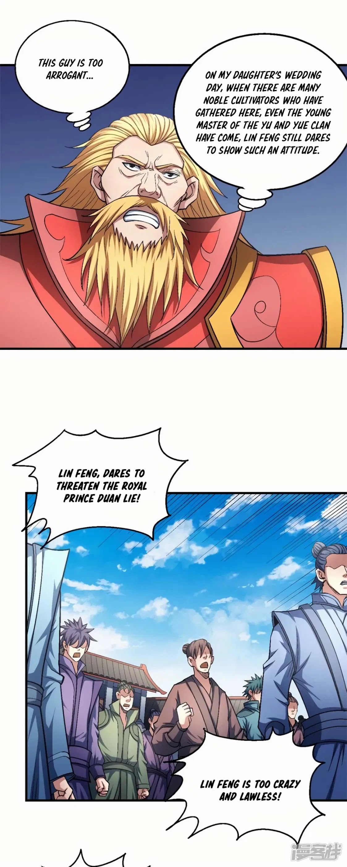 God of Martial Arts Chapter 136.3 page 11 - Chapter 136.3: Provoking Everyone!
