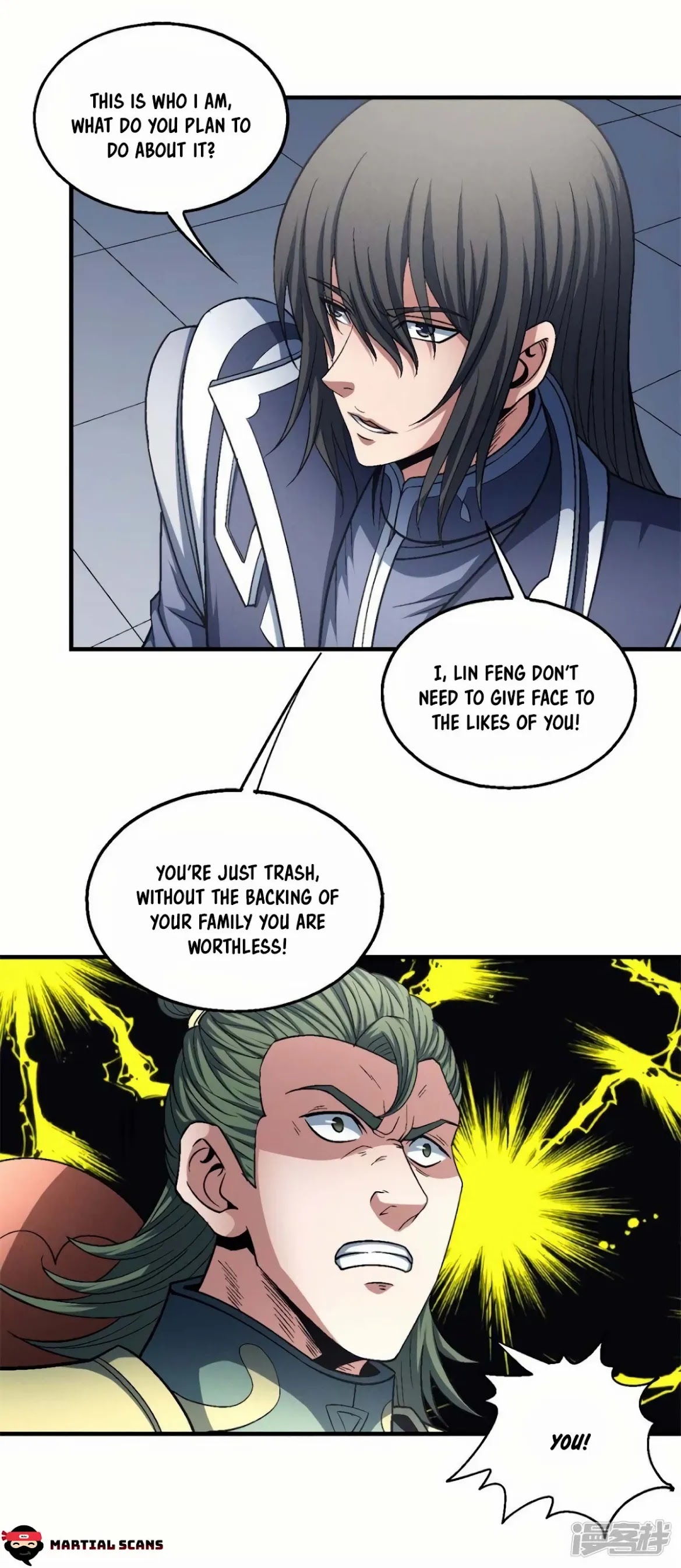 God of Martial Arts Chapter 136.3 page 13 - Chapter 136.3: Provoking Everyone!