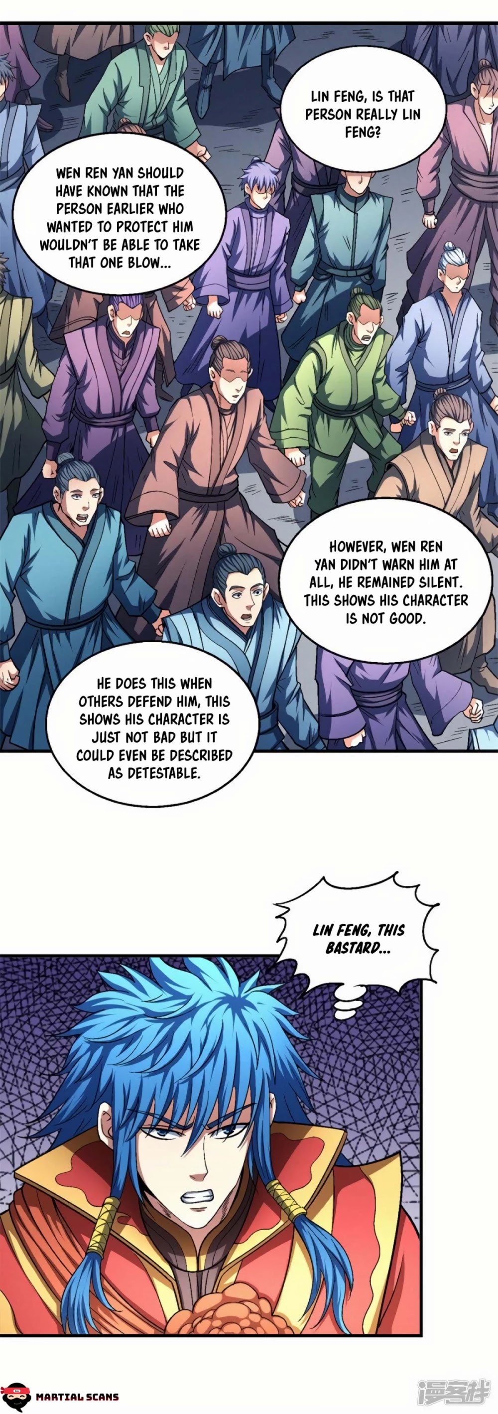 God of Martial Arts Chapter 136.3 page 2 - Chapter 136.3: Provoking Everyone!