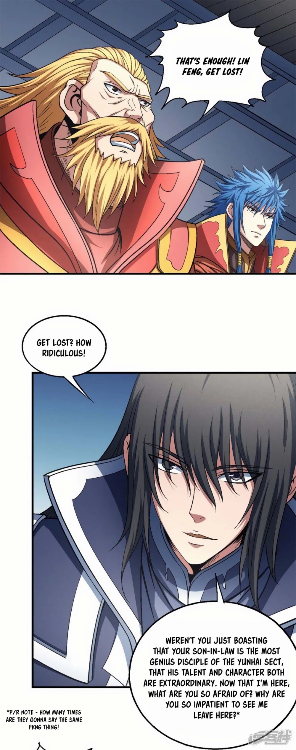 God of Martial Arts Chapter 136.3 page 8 - Chapter 136.3: Provoking Everyone!