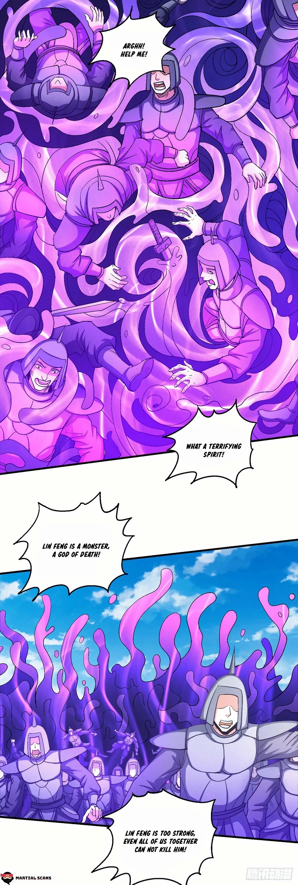 God of Martial Arts Chapter 137.1 page 20 - Chapter 137.1: The Terrifying Lin Feng