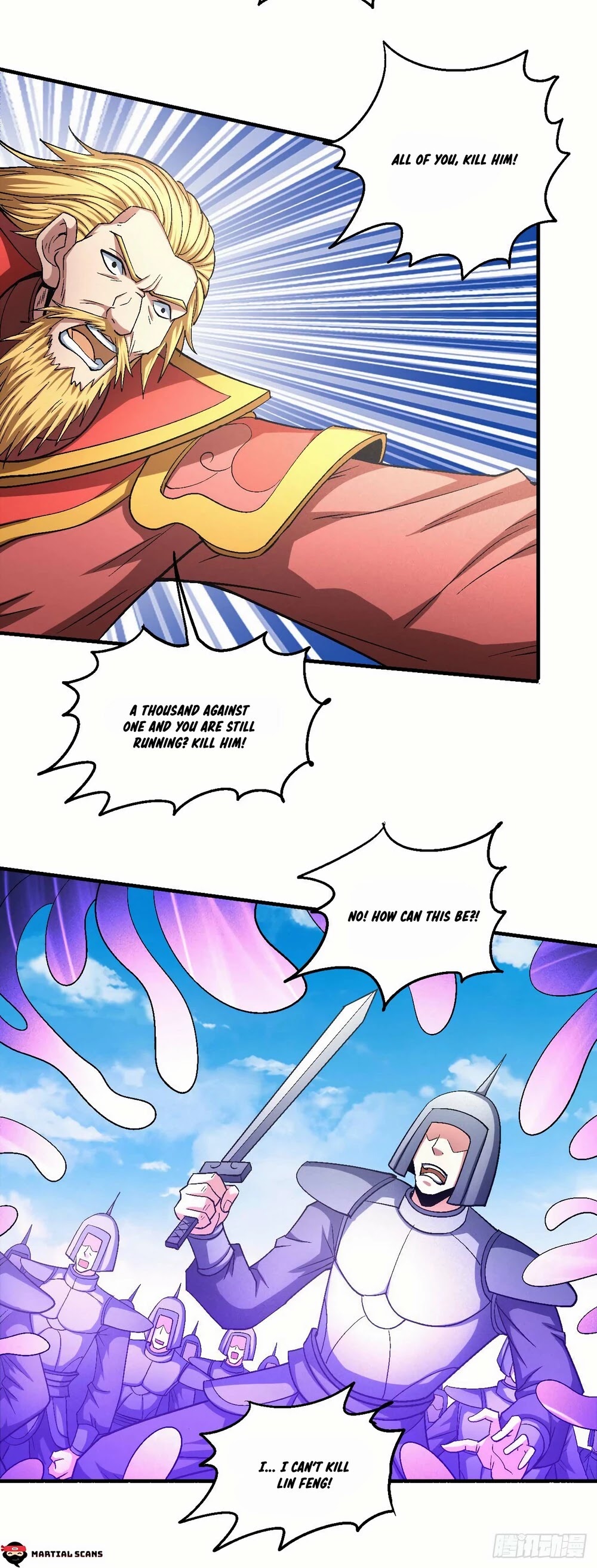 God of Martial Arts Chapter 137.1 page 21 - Chapter 137.1: The Terrifying Lin Feng