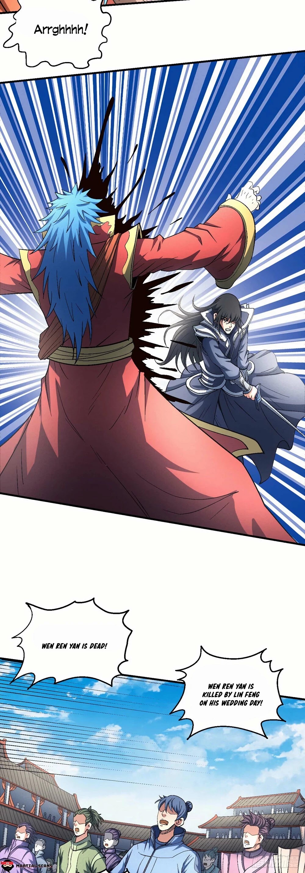 God of Martial Arts Chapter 137.1 page 9 - Chapter 137.1: The Terrifying Lin Feng