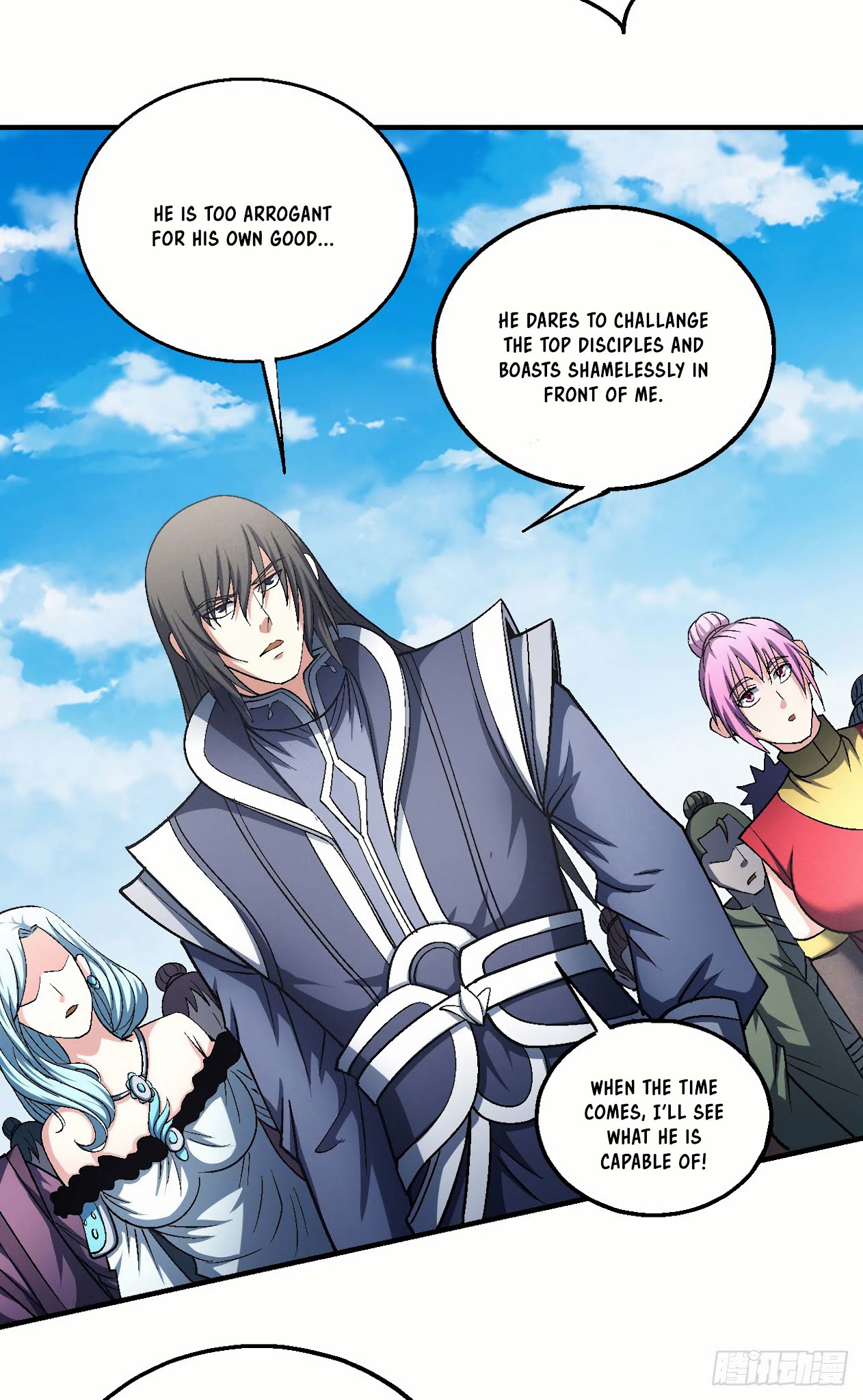 God of Martial Arts Chapter 138.2 page 3 - Chapter 138.2: Dull and Uninteresting