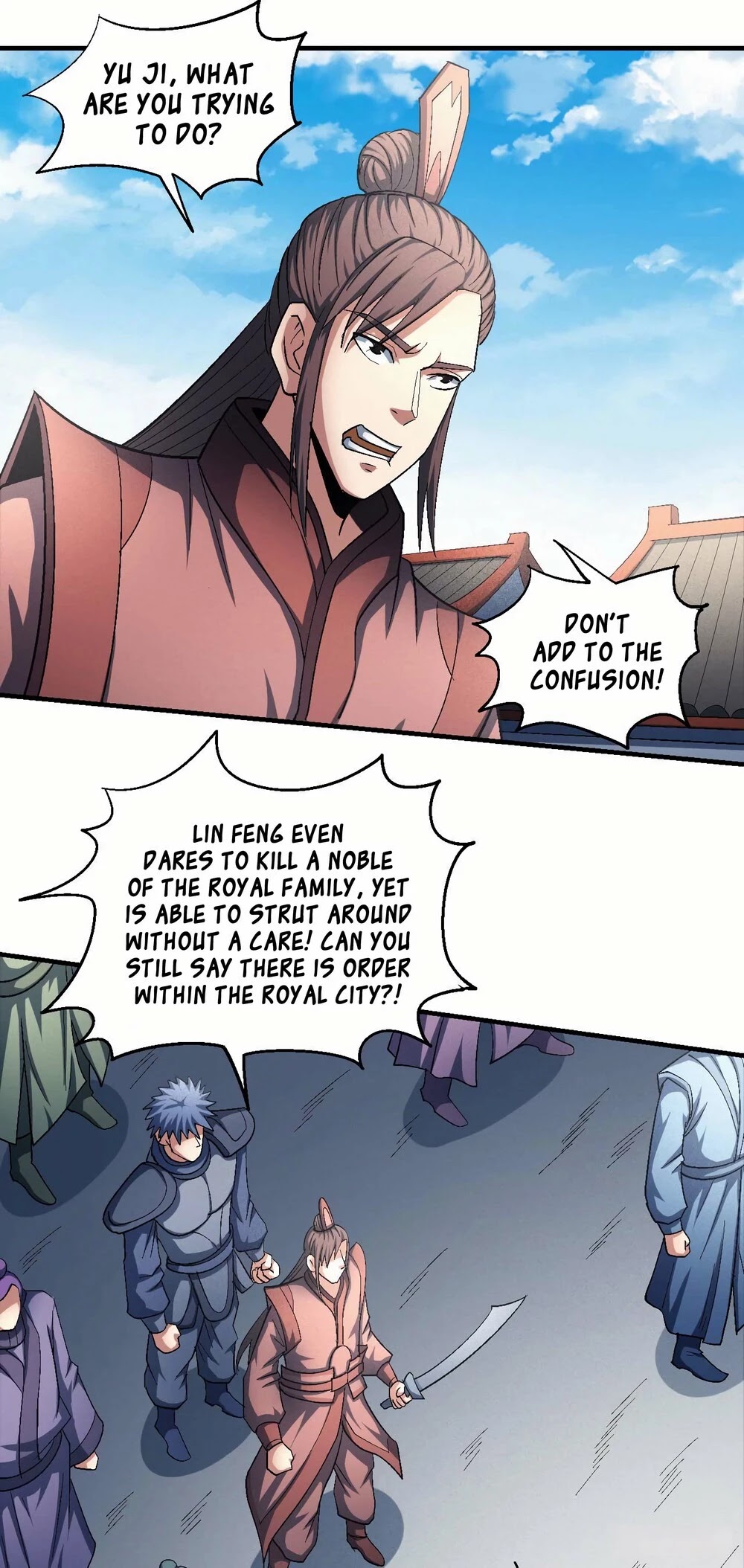 God of Martial Arts Chapter 139.1 page 2 - Chapter 139.1: The Death God