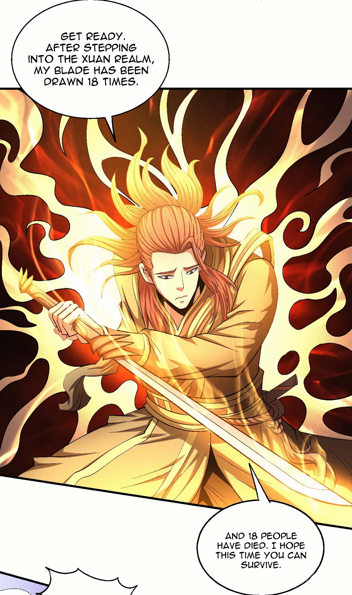 God of Martial Arts Chapter 139.1 page 22 - Chapter 139.1: The Death God