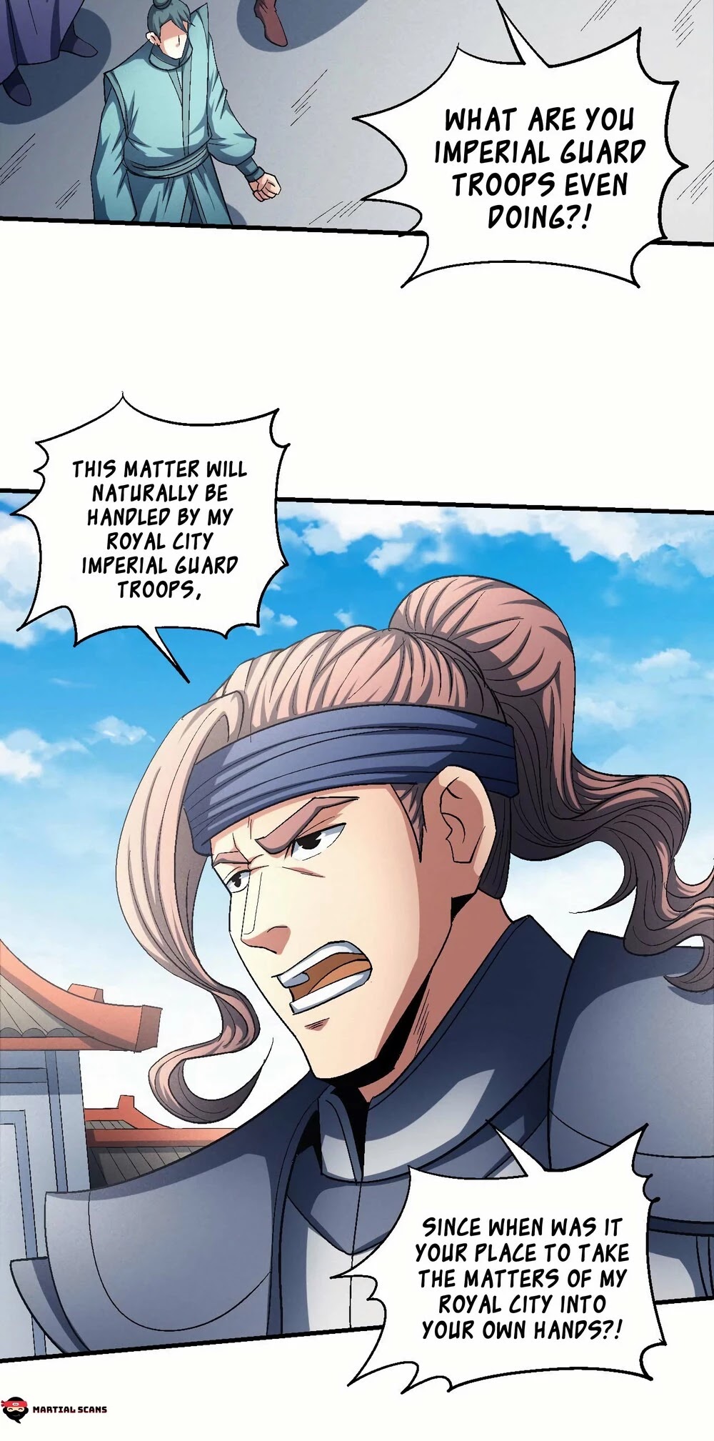 God of Martial Arts Chapter 139.1 page 3 - Chapter 139.1: The Death God