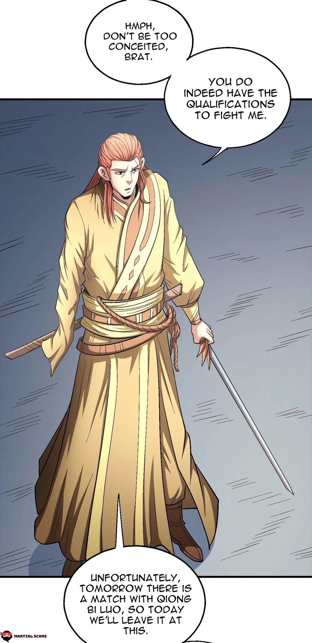 God of Martial Arts Chapter 139.2 page 4 - Chapter 139.2: The Death God