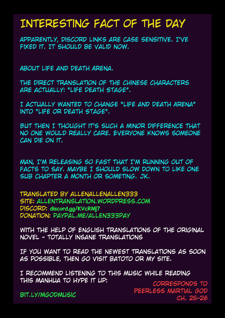 God of Martial Arts Chapter 14.2 page 9 - Chapter 14.2: Fighting a Soul Layer (2)