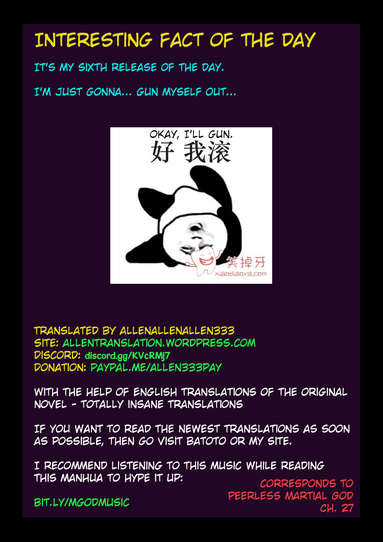 God of Martial Arts Chapter 15.2 page 9 - Chapter 15.2: I’m Not Interested in You (2)