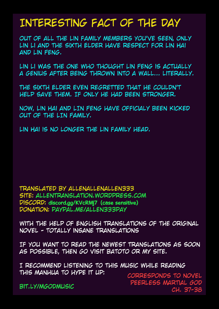 God of Martial Arts Chapter 20.3 page 9 - Chapter 20.3: Lin Hai's Fury (3)