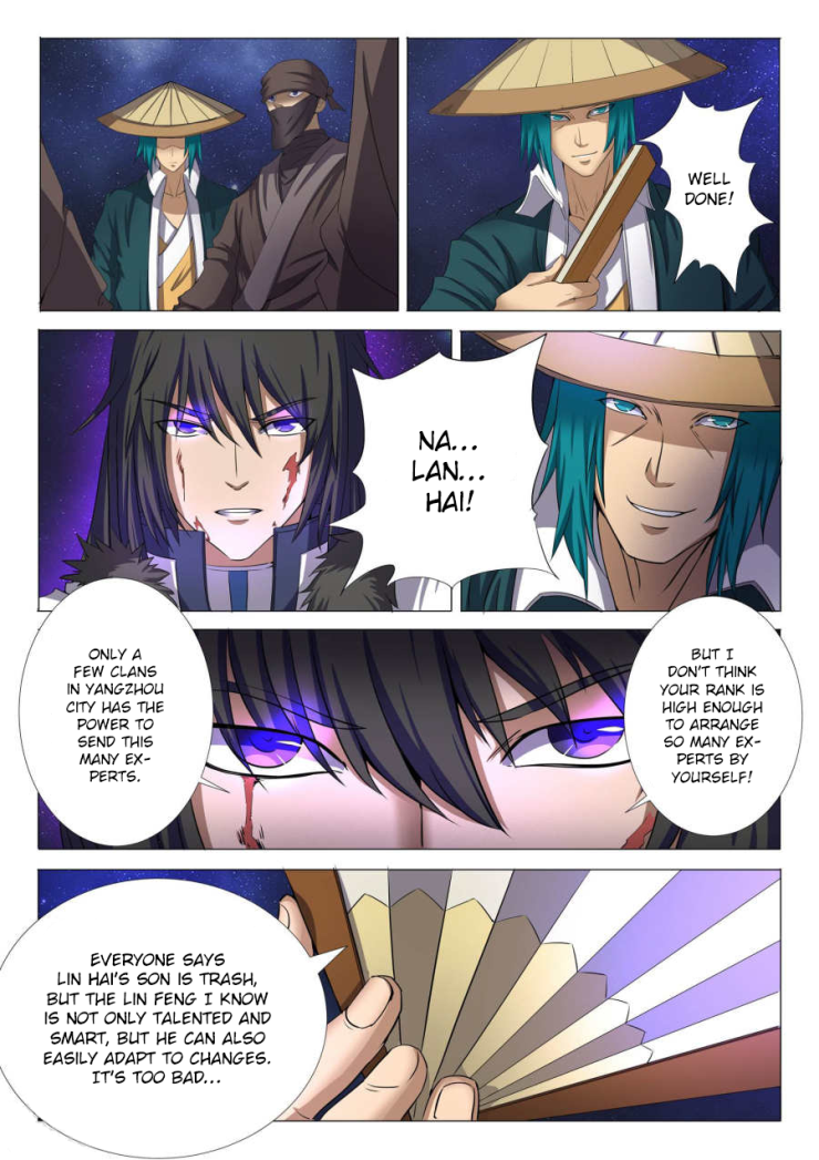 God of Martial Arts Chapter 22.2 page 5 - Chapter 22.2: Night Assassination (2)