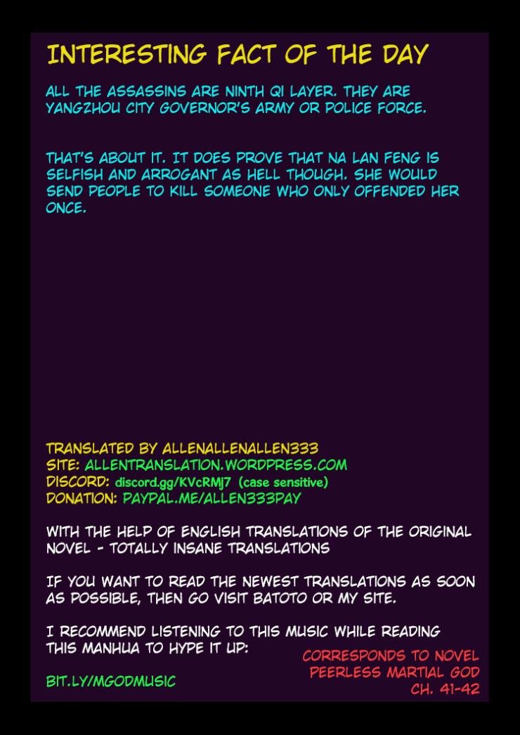God of Martial Arts Chapter 22.2 page 9 - Chapter 22.2: Night Assassination (2)