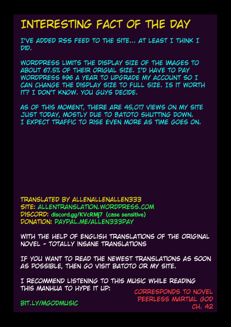 God of Martial Arts Chapter 23.1 page 10 - Chapter 23.1: Spirit Awakening, The Celestial Spirit (1)