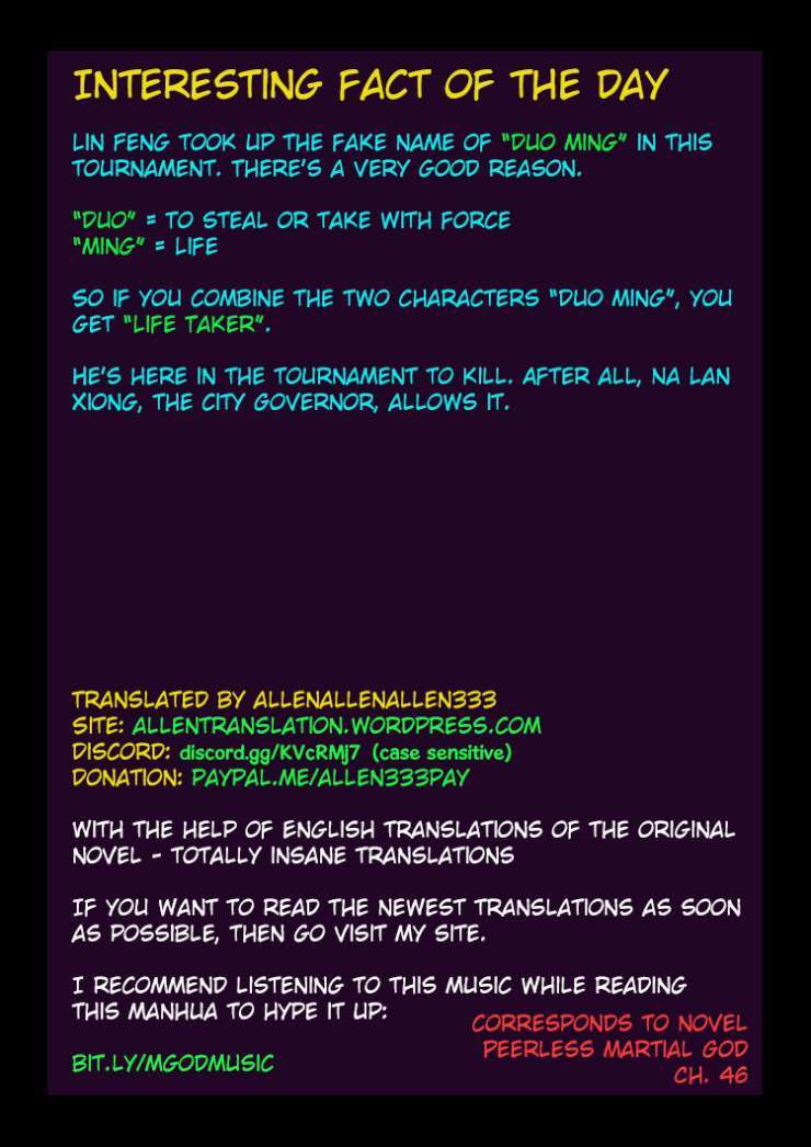 God of Martial Arts Chapter 24.2 page 9 - Chapter 24.2: Arriving at the Arena (2)