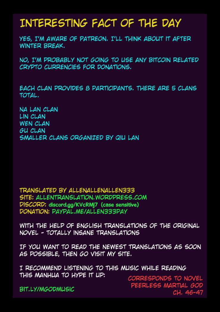 God of Martial Arts Chapter 24.3 page 9 - Chapter 24.3: Arriving at the Arena (3)