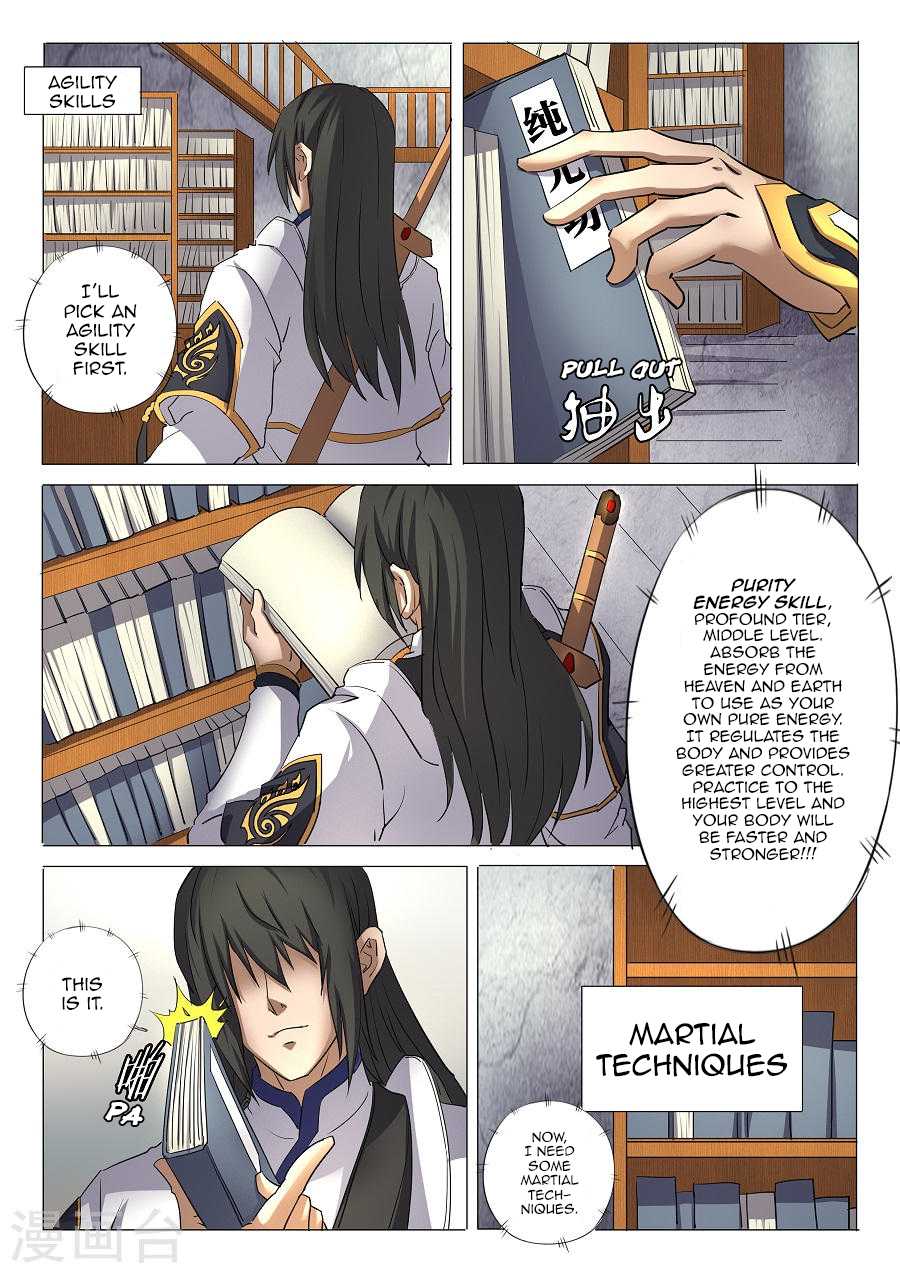 God of Martial Arts Chapter 29.1 page 5 - Chapter 29.1: Sword of Nirvana (1)