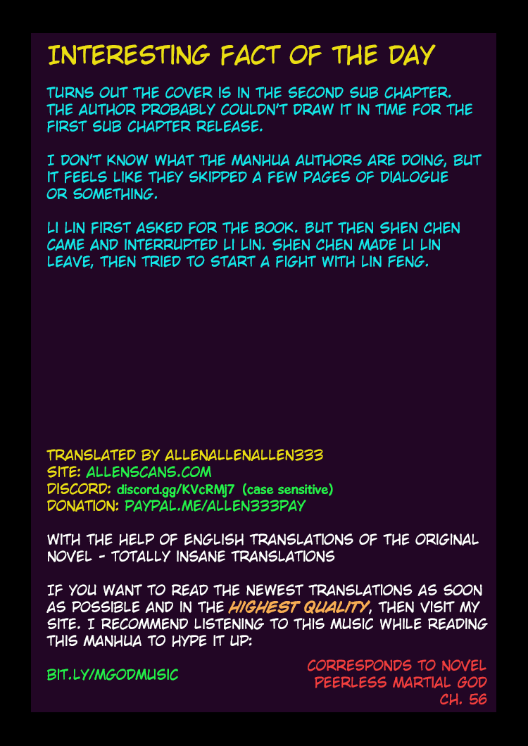 God of Martial Arts Chapter 29.2 page 10 - Chapter 29.2: Sword of Nirvana (2)