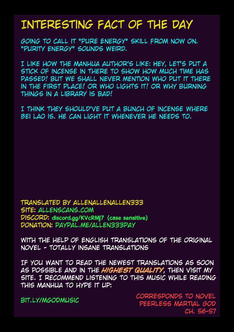 God of Martial Arts Chapter 29.3 page 9 - Chapter 29.3: Sword of Nirvana (3)