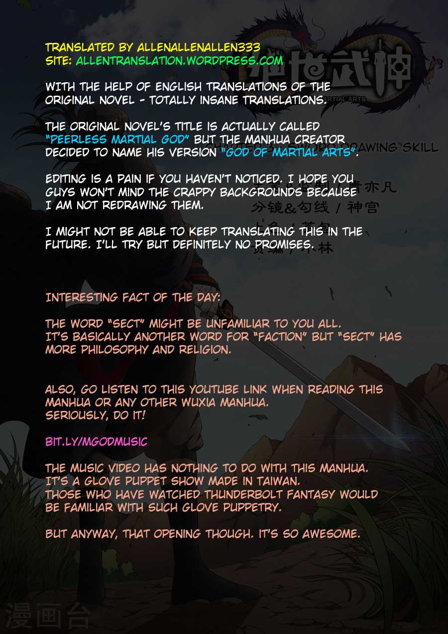 God of Martial Arts Chapter 3.1 page 10 - Chapter 3.1: Sword Drawing Skill (1)