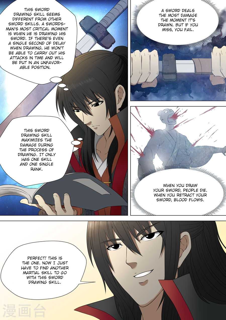 God of Martial Arts Chapter 3.1 page 9 - Chapter 3.1: Sword Drawing Skill (1)
