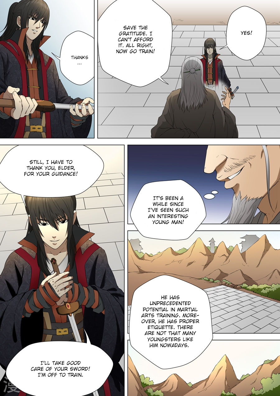 God of Martial Arts Chapter 3.2 page 3 - Chapter 3.2: Sword Drawing Skill (2)