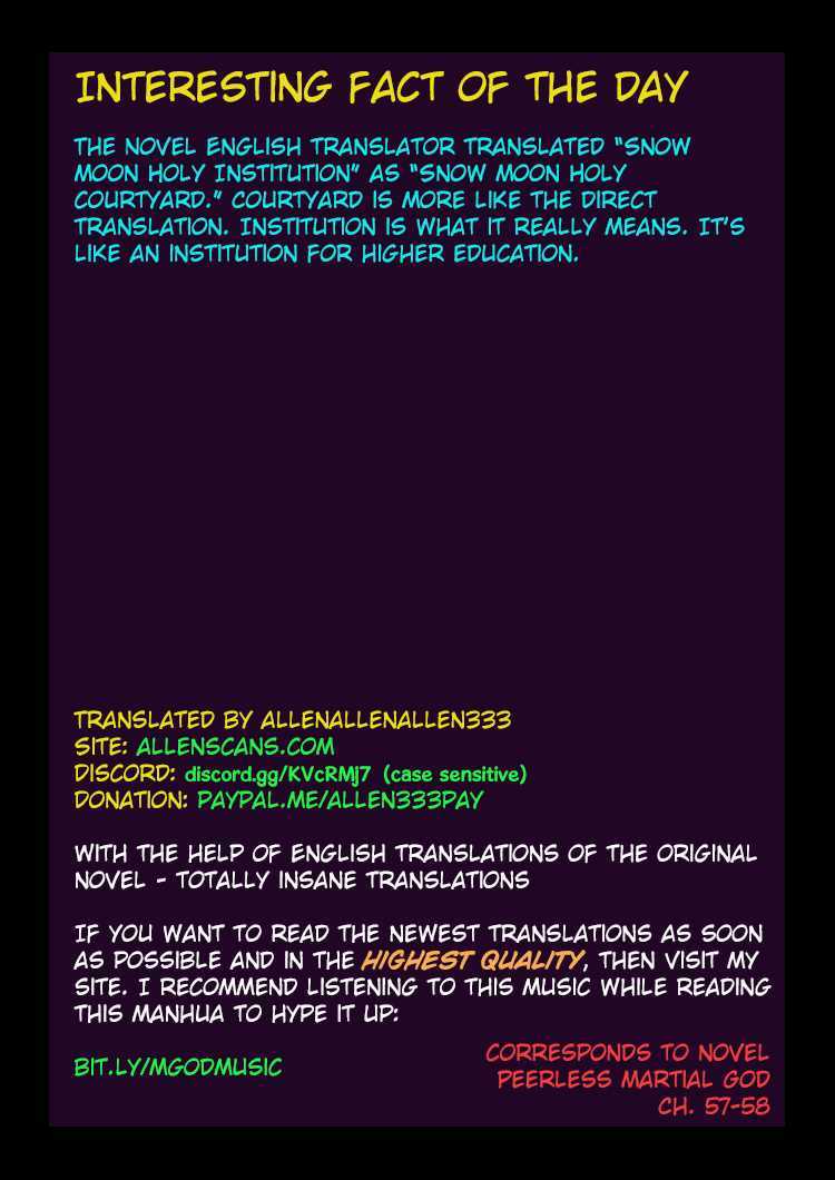 God of Martial Arts Chapter 30.1 page 10 - Chapter 30.1: Snow Moon Holy Institution (1)