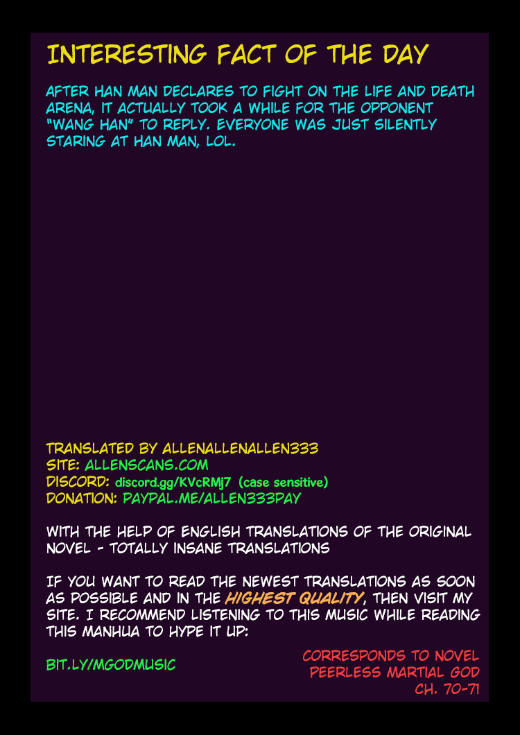 God of Martial Arts Chapter 36.2 page 9 - Chapter 36.2: Fury (2)