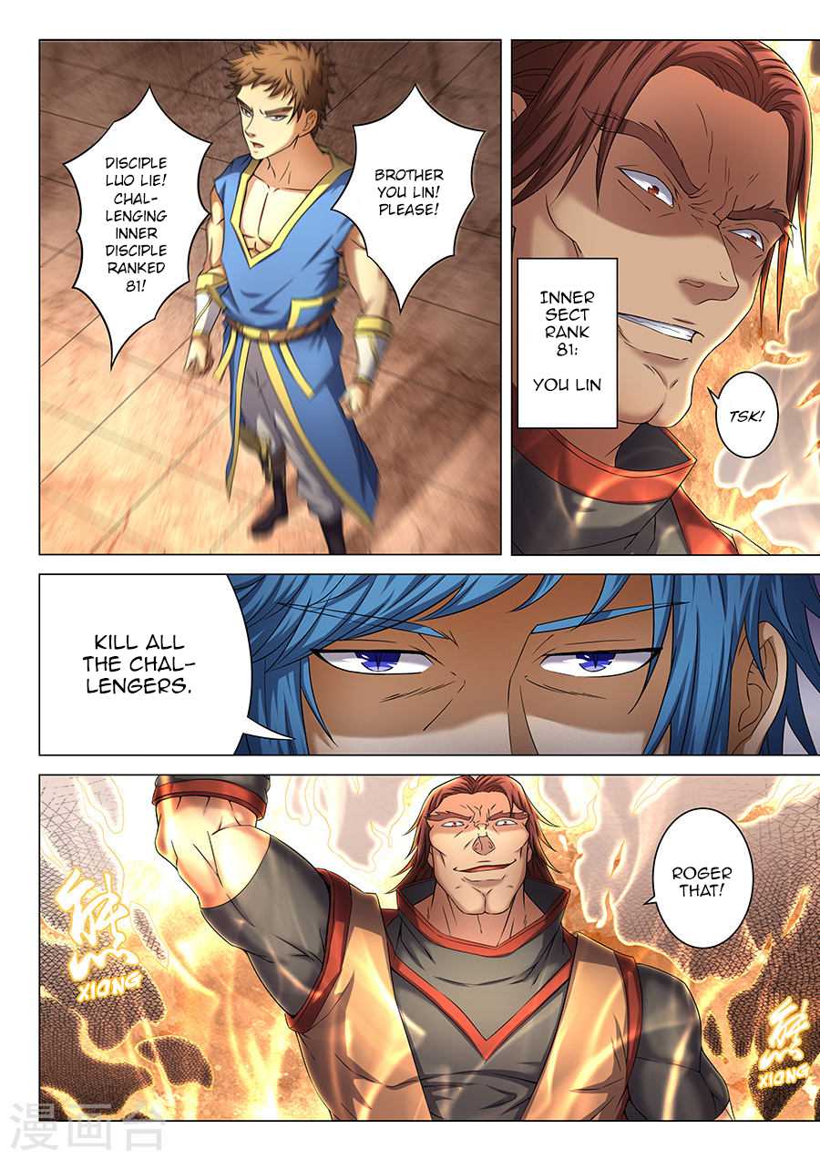 God of Martial Arts Chapter 38.3 page 6 - Chapter 38.3: Elders Confrontation (3)