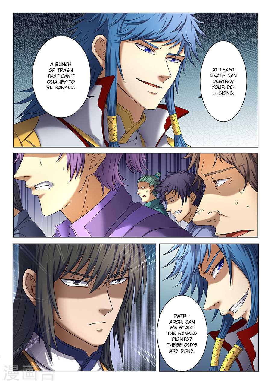 God of Martial Arts Chapter 38.3 page 8 - Chapter 38.3: Elders Confrontation (3)