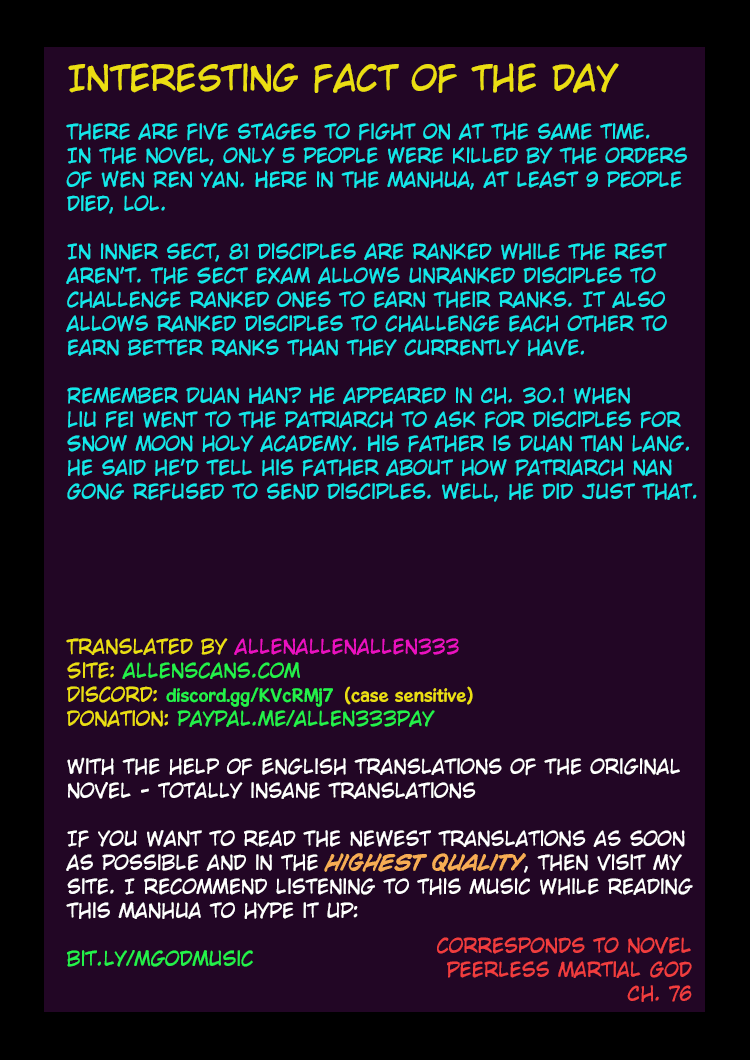 God of Martial Arts Chapter 38.3 page 9 - Chapter 38.3: Elders Confrontation (3)