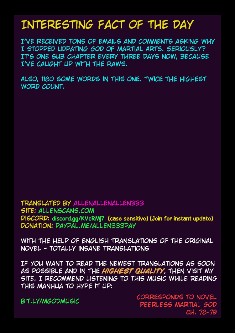 God of Martial Arts Chapter 39.3 page 9 - Chapter 39.3: Brutal (3)