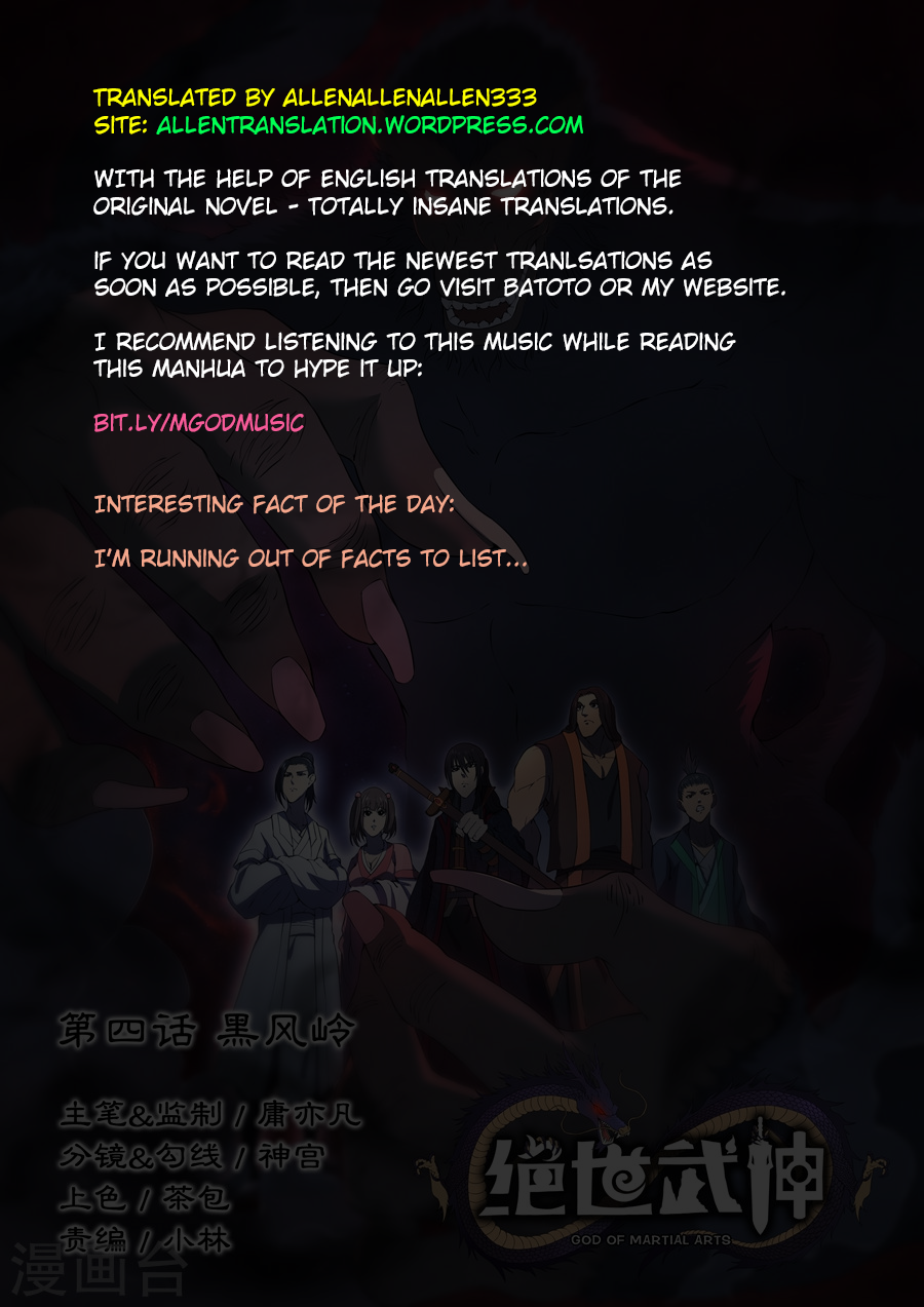 God of Martial Arts Chapter 4.1 page 9 - Chapter 4.1: Black Wind Ridge (1)