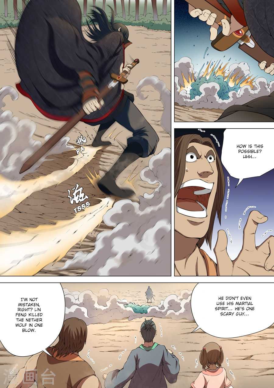 God of Martial Arts Chapter 4.3 page 3 - Chapter 4.3: Black Wind Ridge (3)