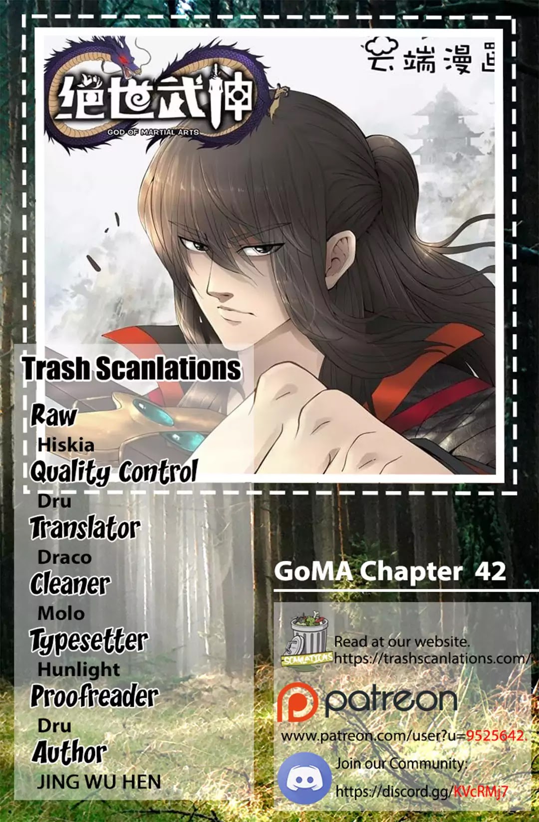 God of Martial Arts Chapter 43.1 page 1 - Chapter 43.1: Disaster (1)