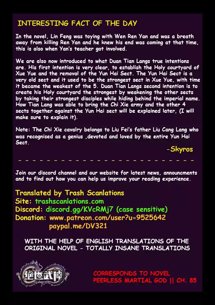 God of Martial Arts Chapter 43.1 page 11 - Chapter 43.1: Disaster (1)