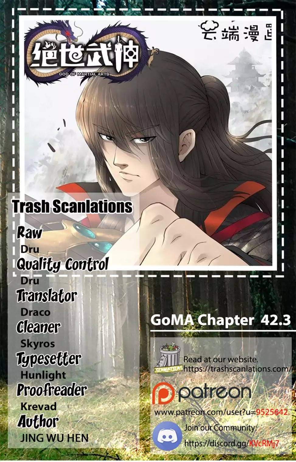 God of Martial Arts Chapter 43.3 page 1 - Chapter 43.3: Disaster (3)