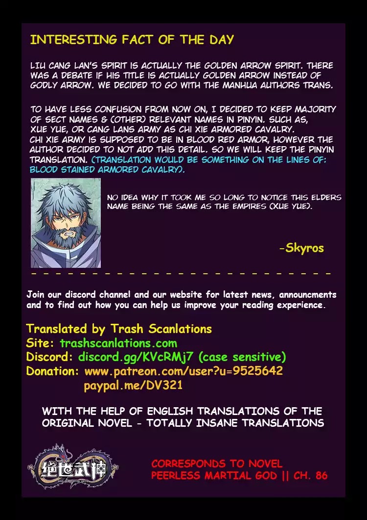 God of Martial Arts Chapter 45.2 page 11 - Chapter 45.2: The Lonesome Sword 2