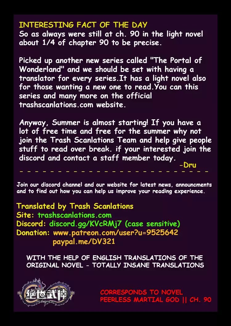 God of Martial Arts Chapter 48.2 page 12 - Chapter 48.2: One Last Breath 2