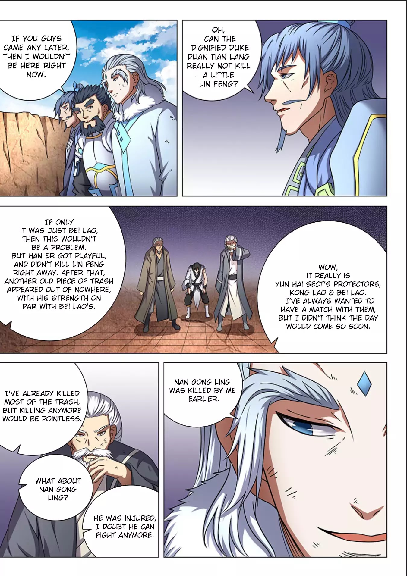 God of Martial Arts Chapter 48.2 page 4 - Chapter 48.2: One Last Breath 2