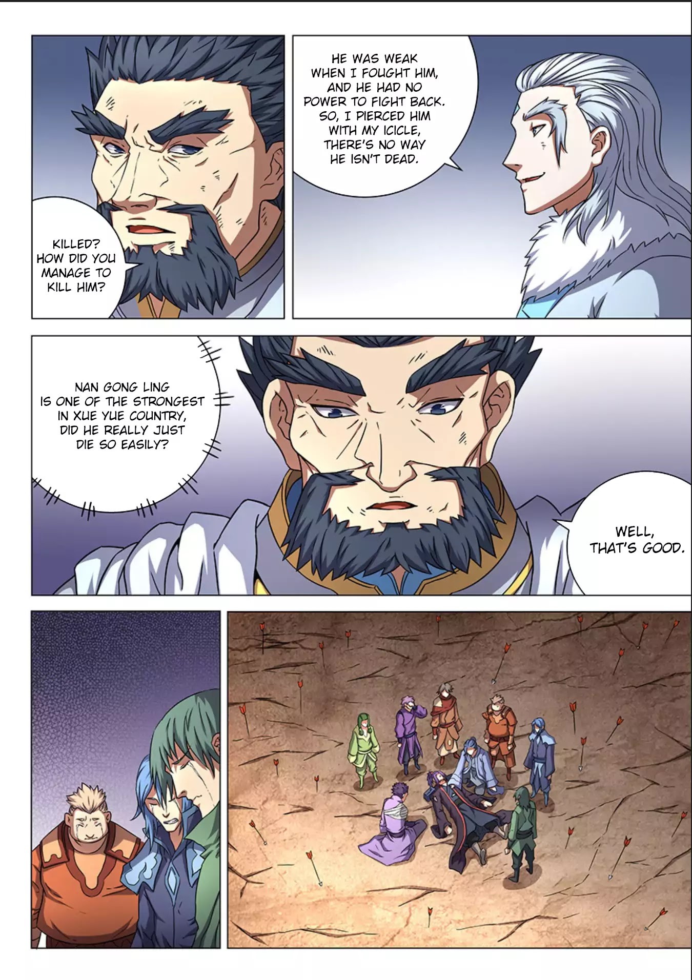 God of Martial Arts Chapter 48.2 page 5 - Chapter 48.2: One Last Breath 2